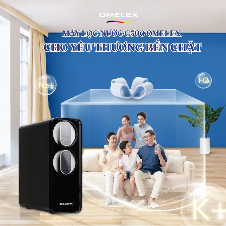Máy lọc nước G500 thiết kế tinh tế