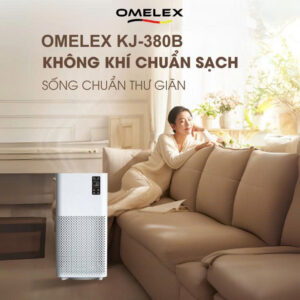 Máy lọc không khí KJ 380B OMELEX sống chuẩn thư giãn