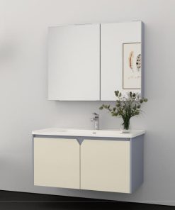 Alternative view of Tủ chậu phòng tắm chống nước OMELEX OBA200-90GC
